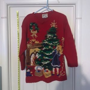 Super warm cozy ugly sweater champion ladies!